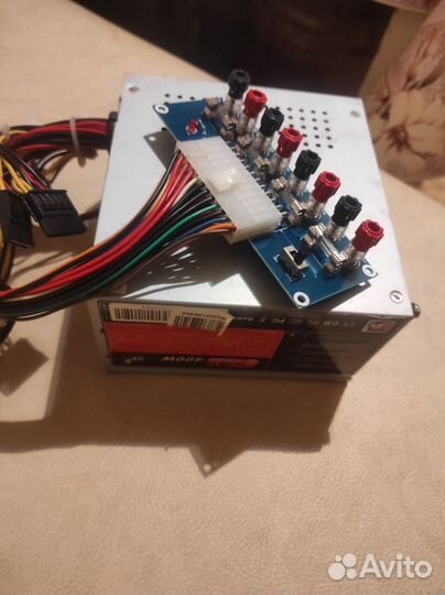 Блок питания с платой для запуска