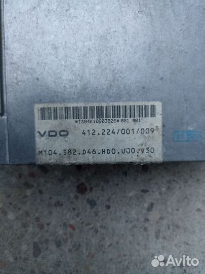 Mercedes W140 эбу srs