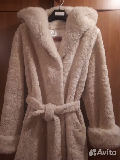 Винтажная эко шуба