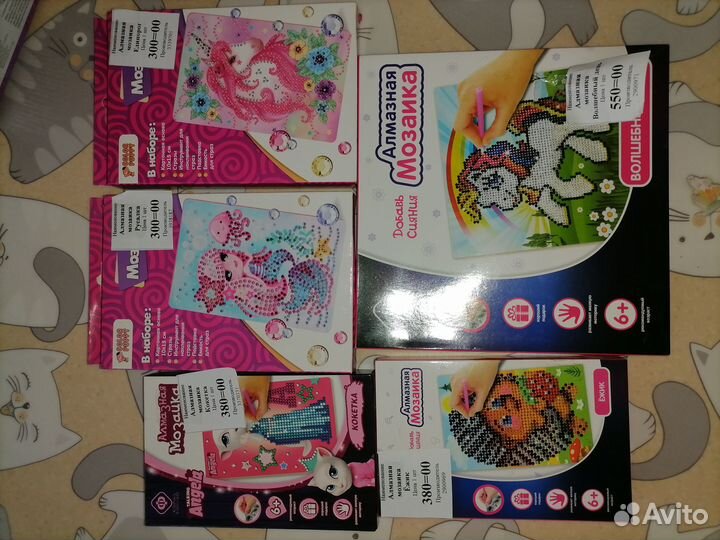 Игрушки для девочек, пазлы, мозаика