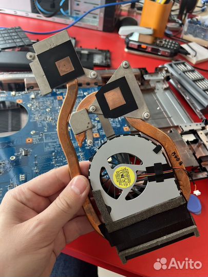 Радиатор ноутбука 60.4HP06.001 Acer 7551G