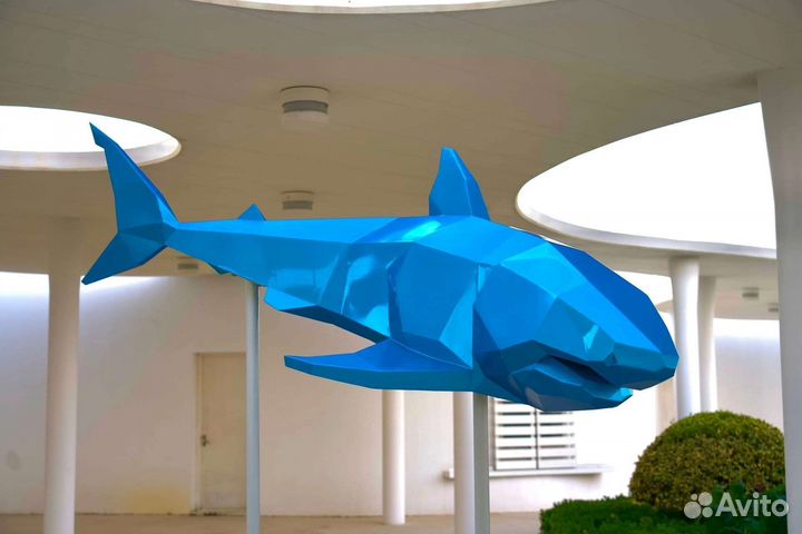 Полигональные фигуры из металл