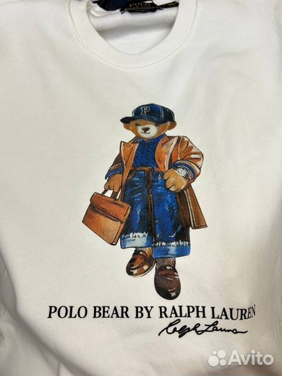 Свитер женский Polo Ralph Lauren с медведем