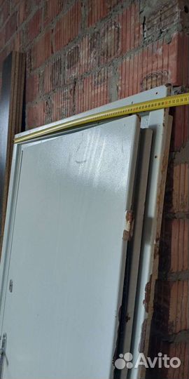 Дверь металлическая противопожарная бу