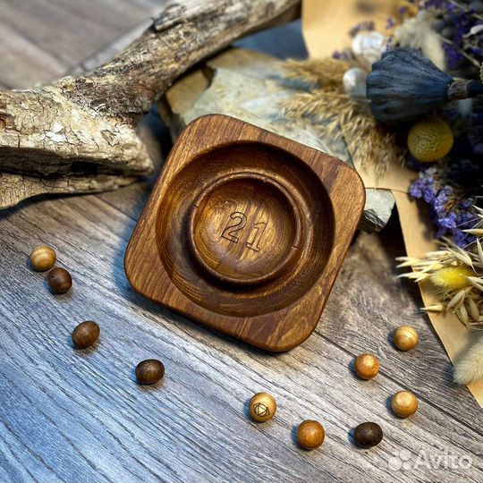 Планшет для сборки браслетов тёмный, 21 размер