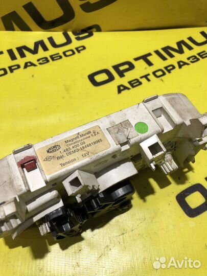 Блок управления печкой Рено Клио