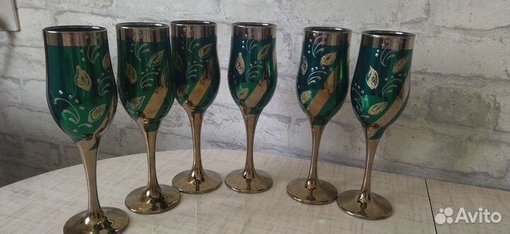 Фужеры для шампанского 6 шт