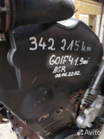 Двигатель Volkswagen Golf 4 (1997 - 2006) 1.9 agr