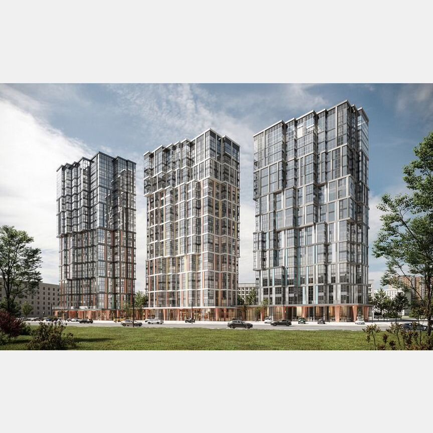 2-к. квартира, 73,4 м², 13/19 эт.