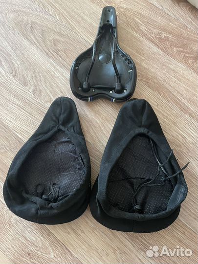 Седло для велосипеда и чехлы