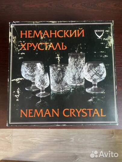 Неманский хрусталь бокалы