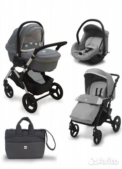 Коляска 3 в 1 cam dinamoco up taddy