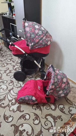 Коляска 2 в 1 indigo