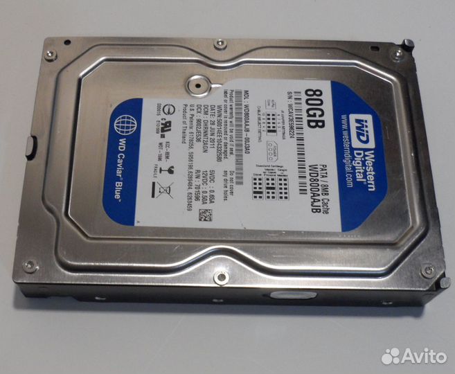 Жесткий диск IDE 80Gb