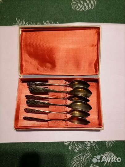 Серебряная чайная ложка СССР