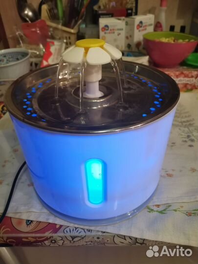 Поилка фонтан для животных