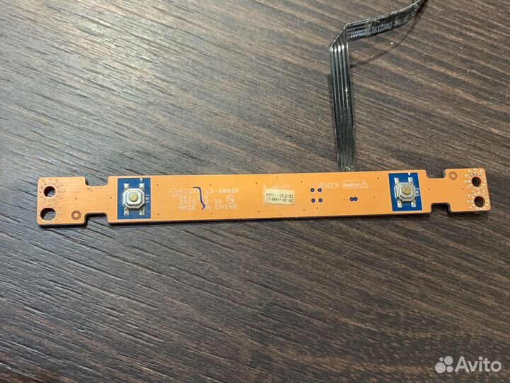 Плата кнопок тачпада Lenovo IdeaPad Y570, Y570A