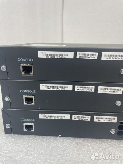 Коммутатор Cisco Catalyst WS-C2960-24TC-S