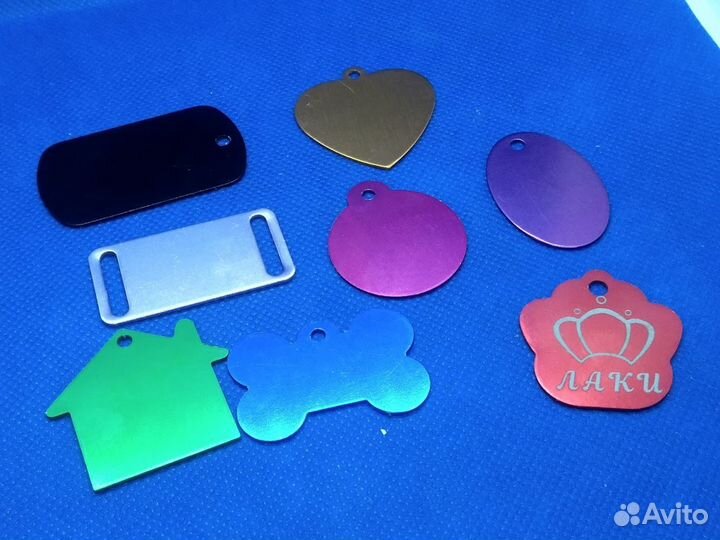 Адресник с гравировкой