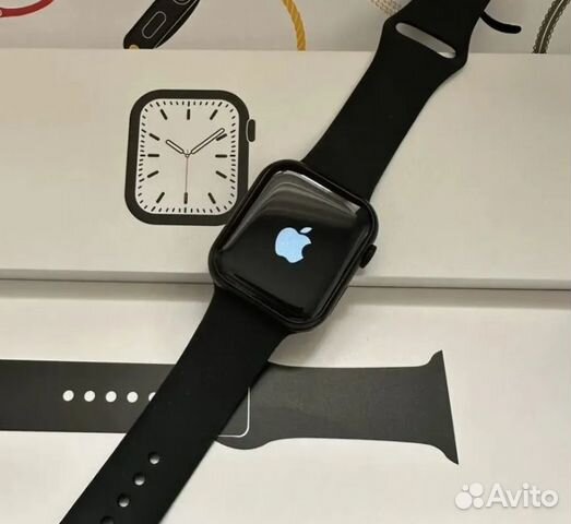 Apple Watch 8 С Яблочком без рамок