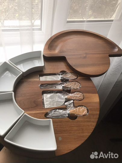 Менажница деревянная