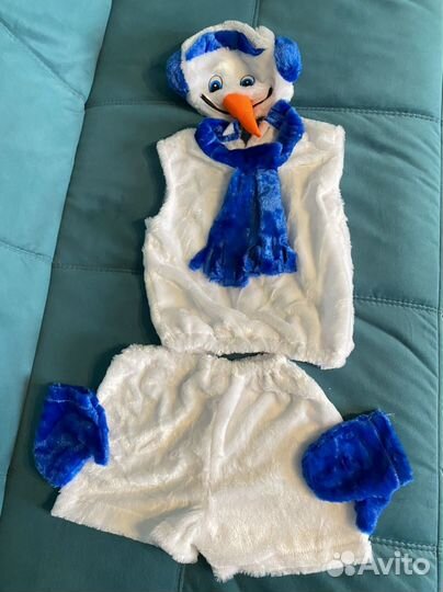 Новогодний костюм снеговика