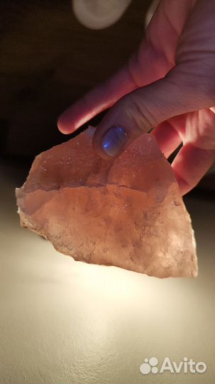 Кварц розовый