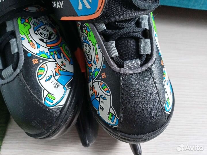 Коньки раздвижные 26-31