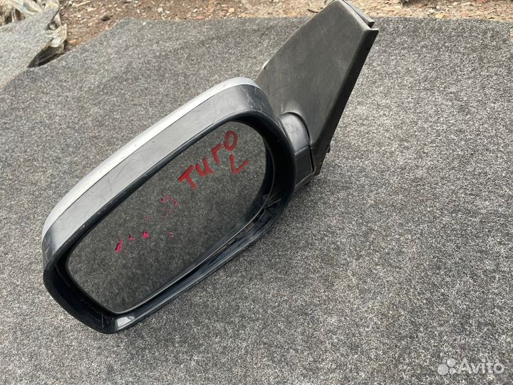 Зеркало левое Chery Tiggo серебристое