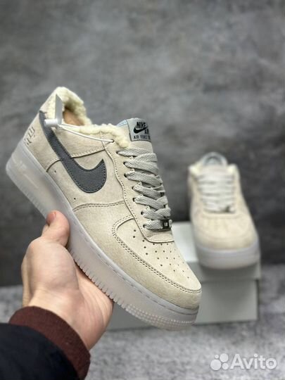 Кроссовки Nike AIR Force 1 с мехом