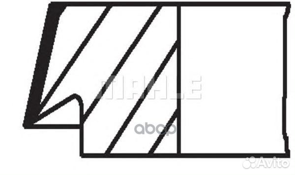 Кольца N52 3,0 08325N0 Mahle/Knecht