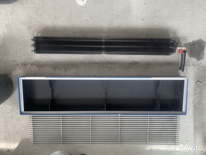 Внутрипольные водяные конвекторы