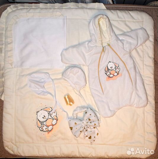 Комплект на выписку зимний