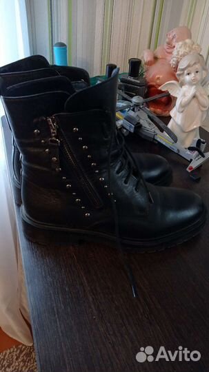 Ботинки женские 37 размер натуральная кожа