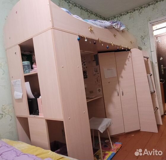 Детская кровать чердак