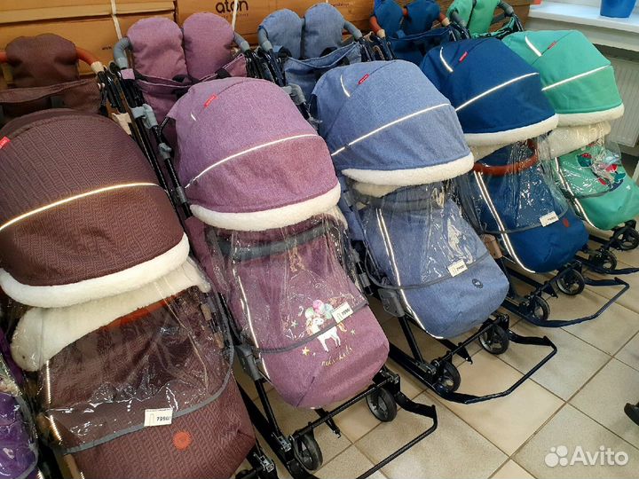 Санки-коляска Nika Ника детям 7-8К