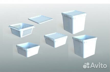 Пластиковые ящики