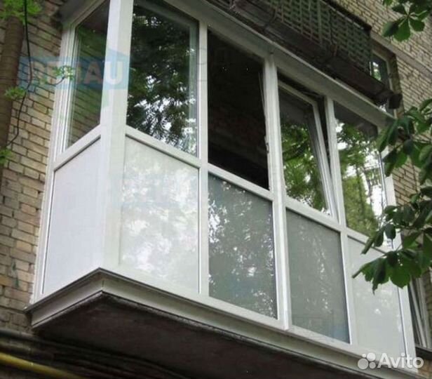 Окна с установкой