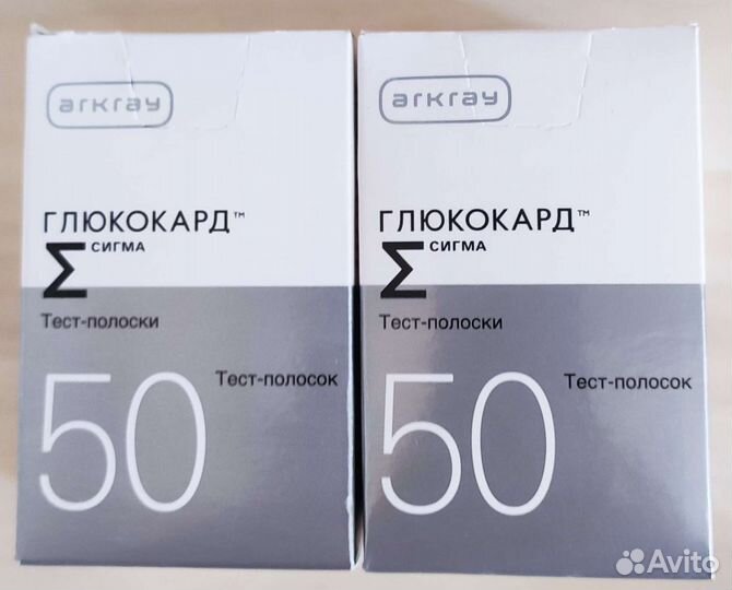 Тест полоски глюкокард