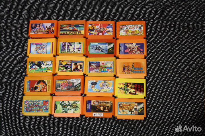 Картриджи для Dendy