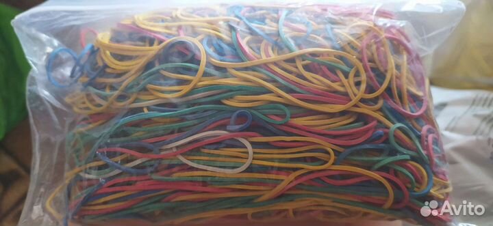 Резинки для денег/ банковские канцелярские резинки