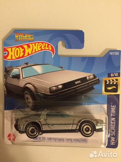 Hot wheels delorean