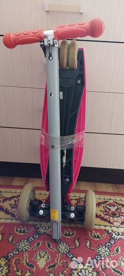 Самокат детский трехколесный бу