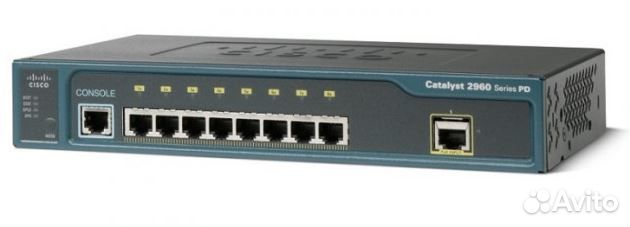 Коммутатор Cisco Catalyst WS-C2960PD-8TT-L 8x100M