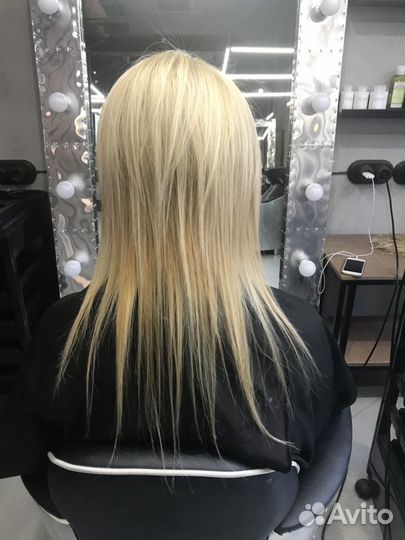 Голливудское наращивание волос