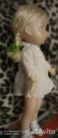 Кукла паричковая. Ленигрушка. Редкая