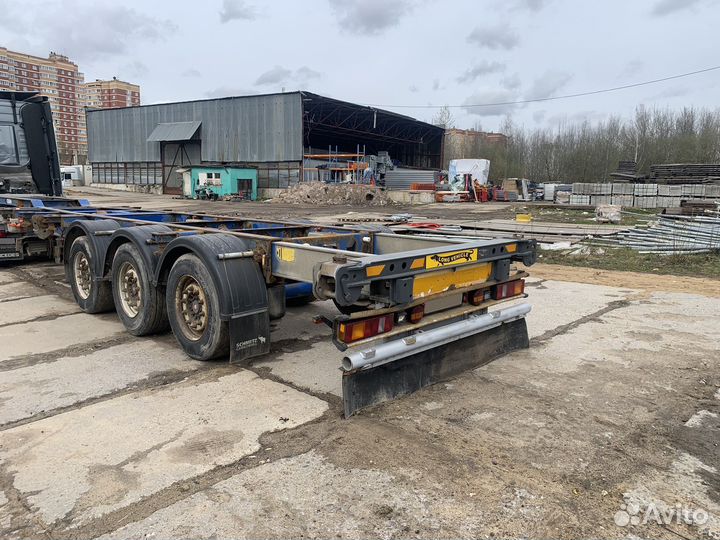 Полуприцеп контейнеровоз Schmitz Cargobull SCF24G, 2004