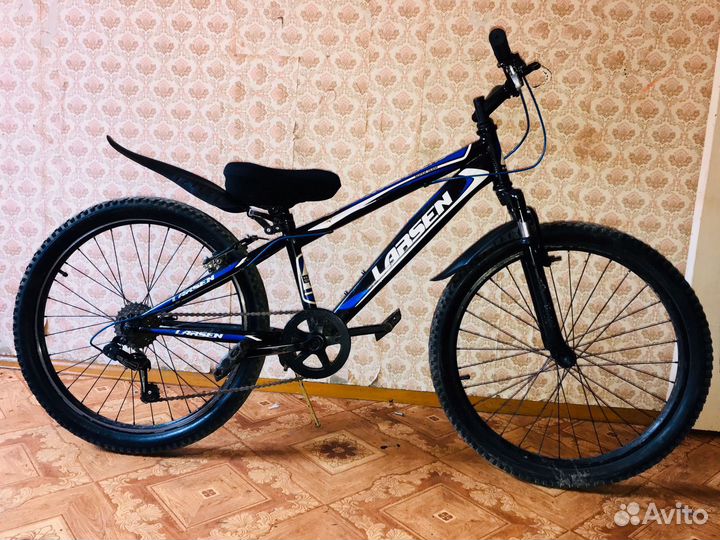 Велосипед для подростка 24 радиус Larsen