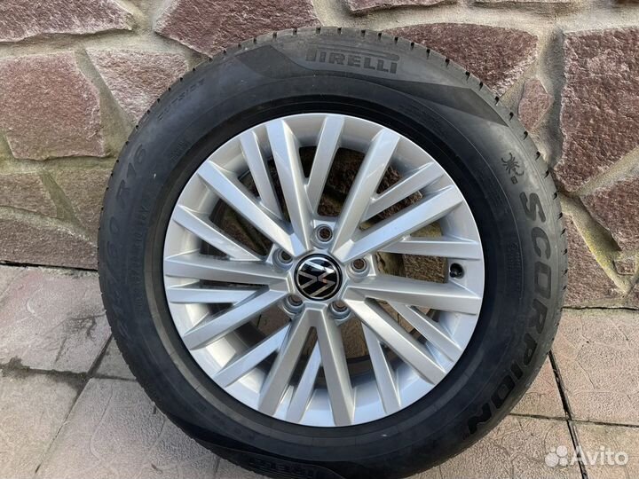 Колеса в сборе 215 60 R16 Volkswagen 5x112