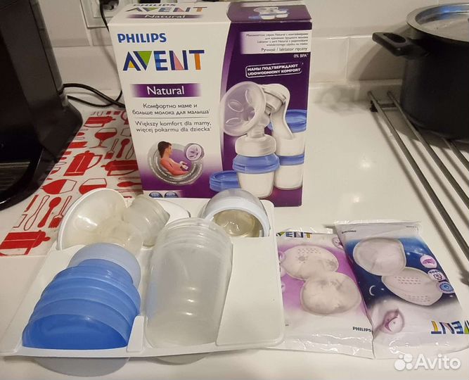 Ручной молокоотсос Philips avent Natural